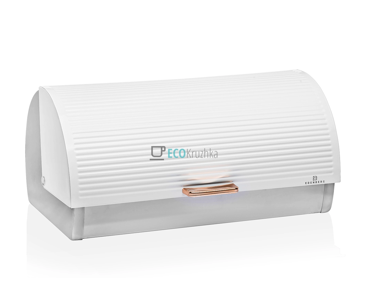 Хлібниця Edenberg з нержавіючою основою та відкидною кришкою EB-108