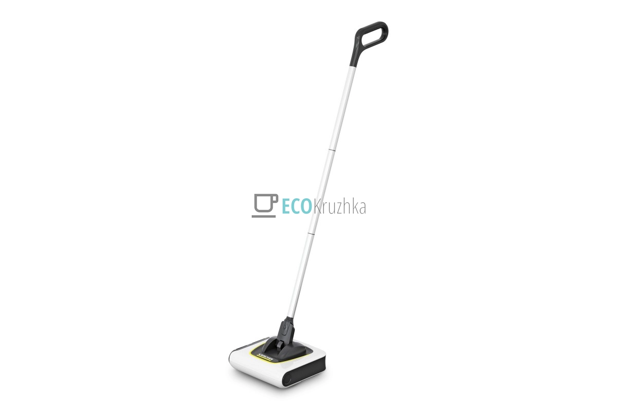 Акумуляторний підлоговий пилосос Karcher KB 5 – бездротовий, 20 Вт, контейнер 0.37 л, до 30 хв роботи, жовто-чорний (1.258-050.0)