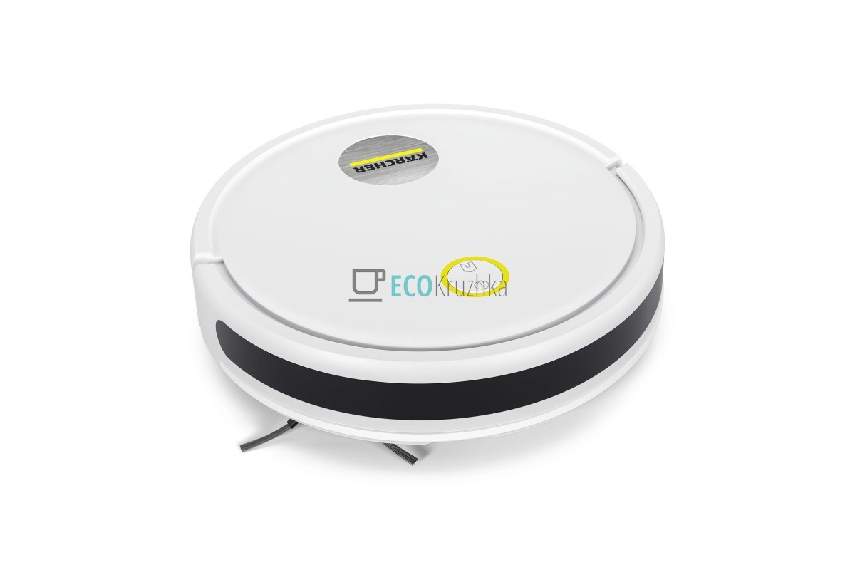 Робот-пилосос Karcher RCV 2 – сухе та вологе прибирання, до 130 хв роботи, контейнер 0.42 л, резервуар для води 0.25 л  (1.269-670.0)