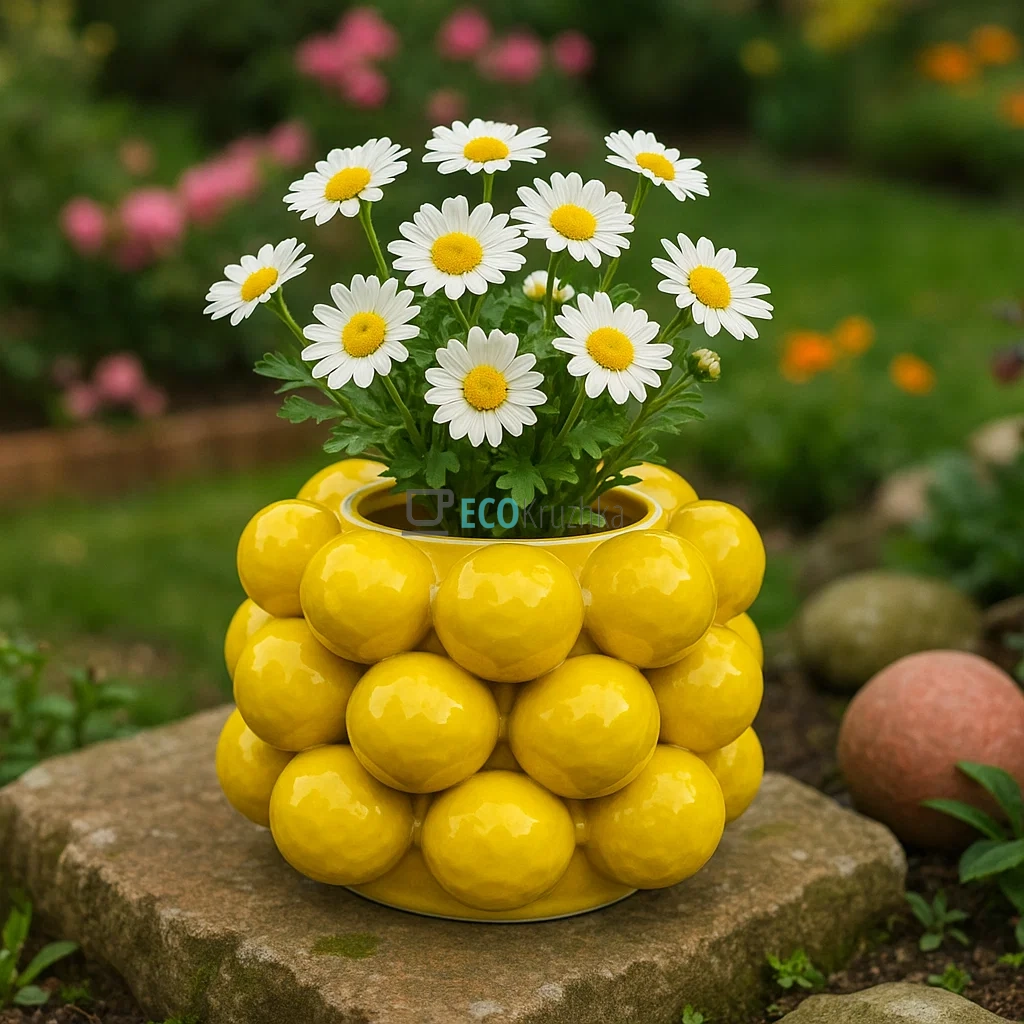 Ваза порцелянова Lemon (Лимон) Жовтий D21 х 14 см (457-324) Ваза порцелянова Lemon (Лимон) Жовтий D21 х 14 см (457-324)