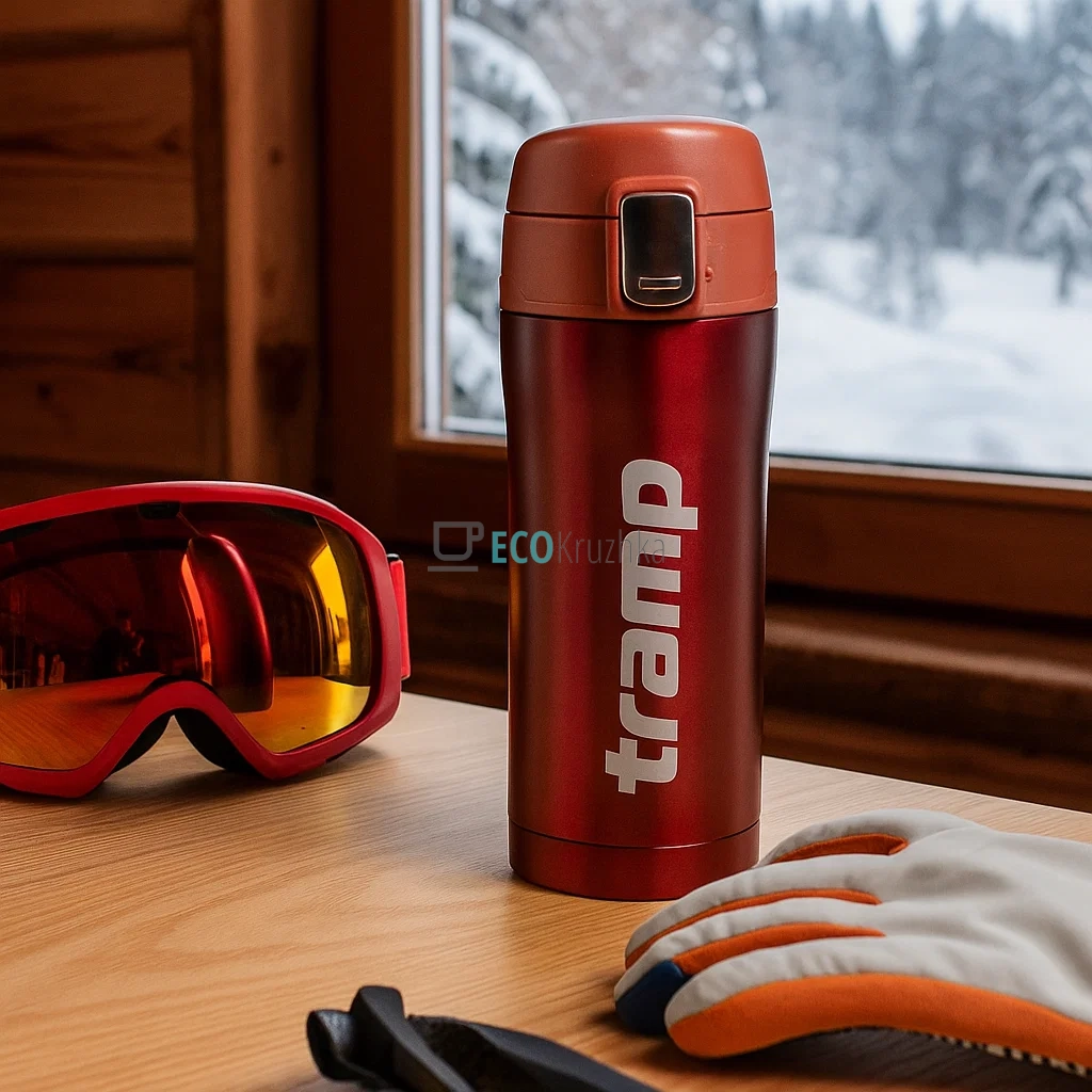 Термокружка Tramp 350 мл Червоний TRC-106Red