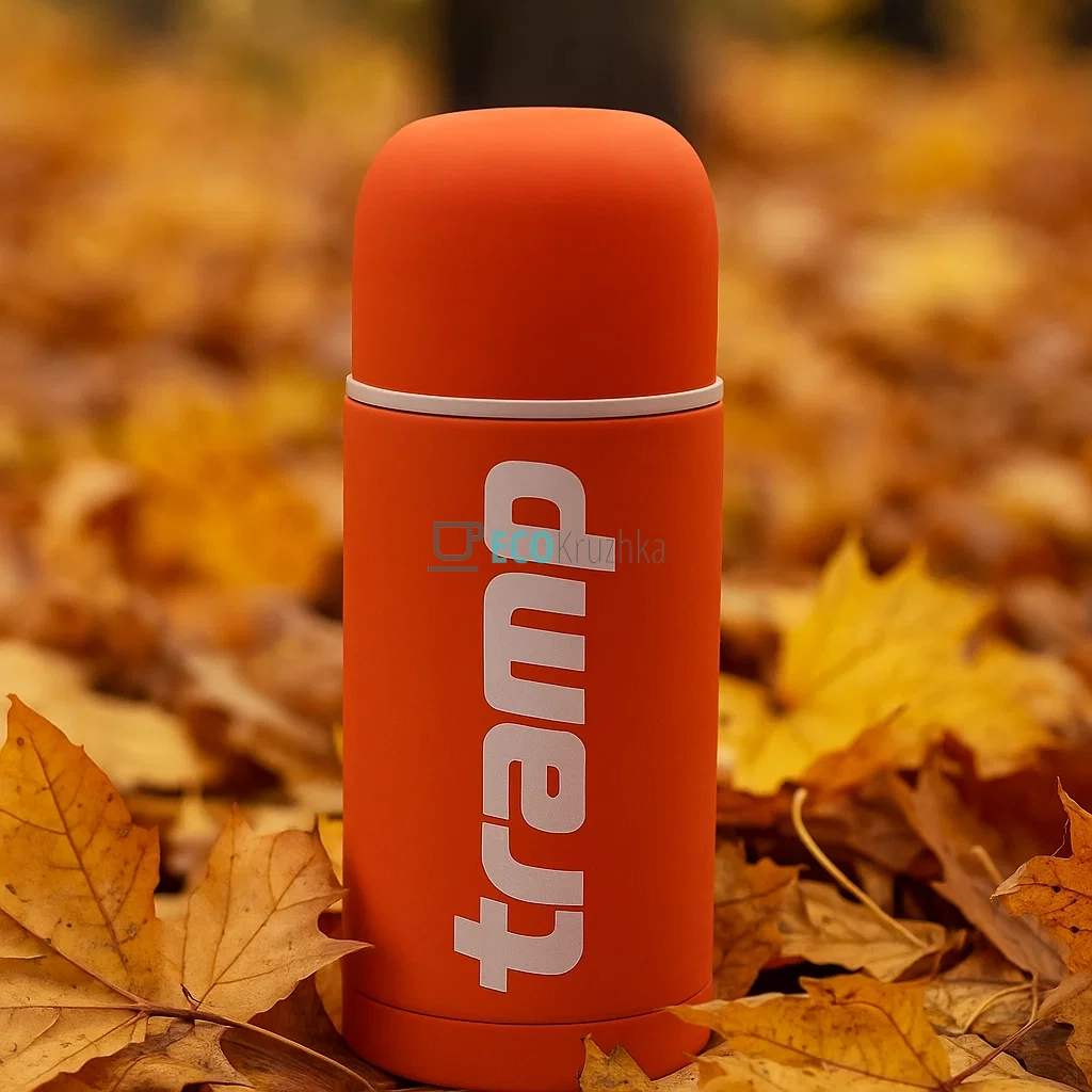 Термос Tramp Soft Touch 750 мл Оранжевий TRC-108-orange