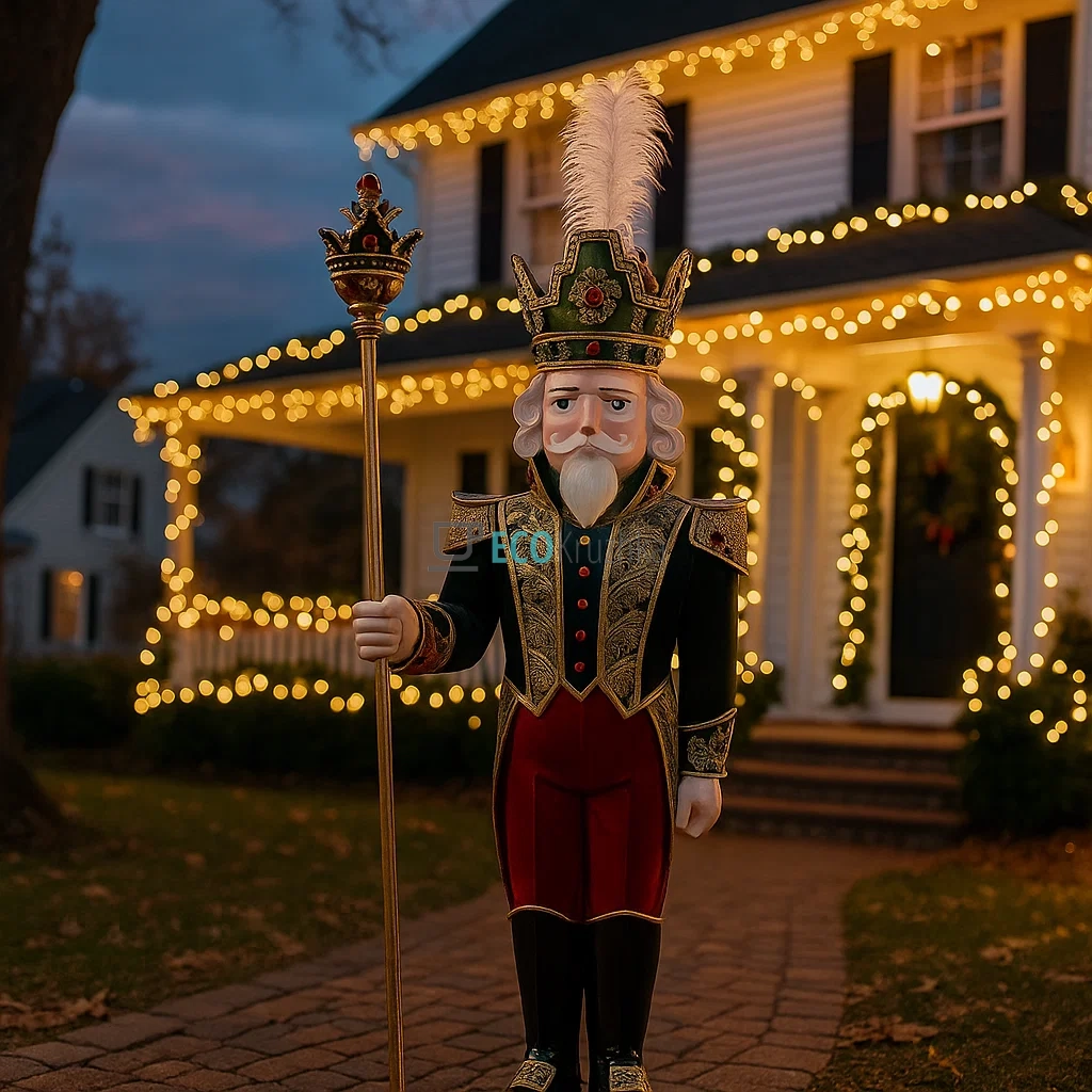 Новорічна декоративна фігура "Лускунчик", 67 см (838-374) Новорічна декоративна фігура "Лускунчик", 67 см (838-374)