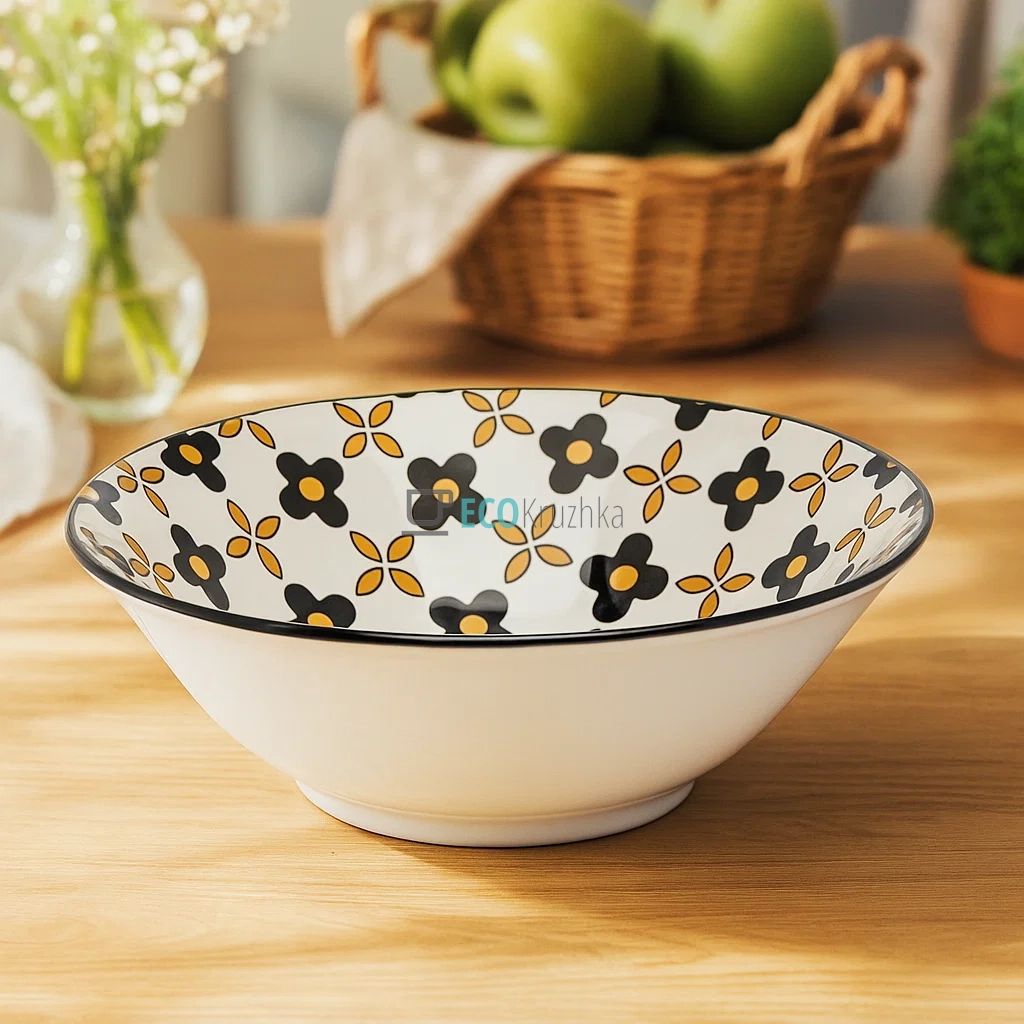 Салатник фарфоровий 17.5 см Злата (CLW-21-№7) Салатник фарфоровий 17.5 см Злата (CLW-21-№7)