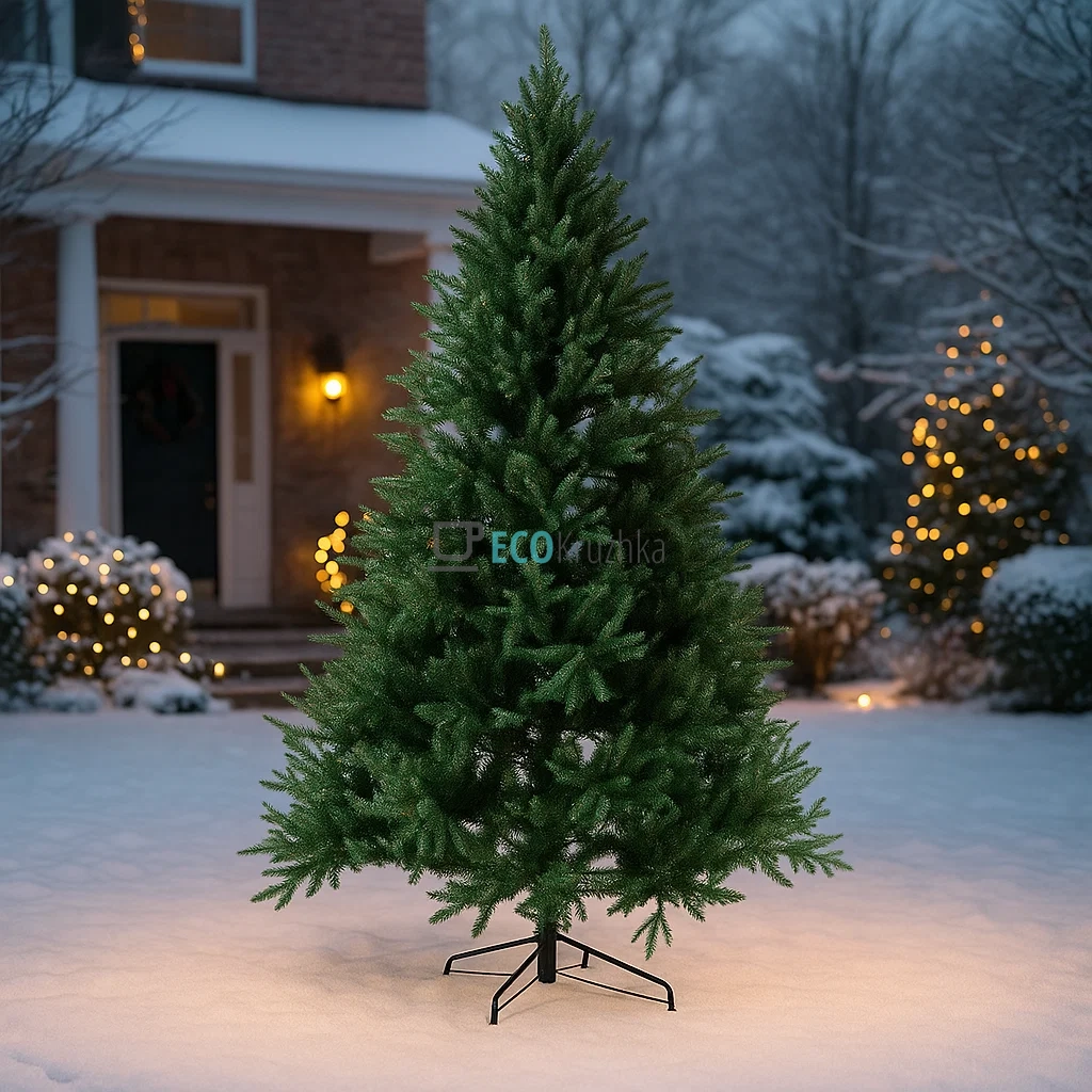 Штучна ялинка "Чудесниця" 183 см, на металевій підставці, пишна новорічна ялинка преміум класу 840-171 Штучна ялинка "Чудесниця" 183 см, на металевій підставці, пишна новорічна ялинка преміум класу 840-171