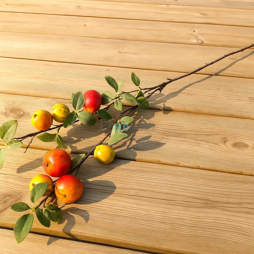 Гілка Яблуні декоративна з плодами, 102 см (арт. 119-011) Гілка Яблуні декоративна з плодами, 102 см (арт. 119-011)