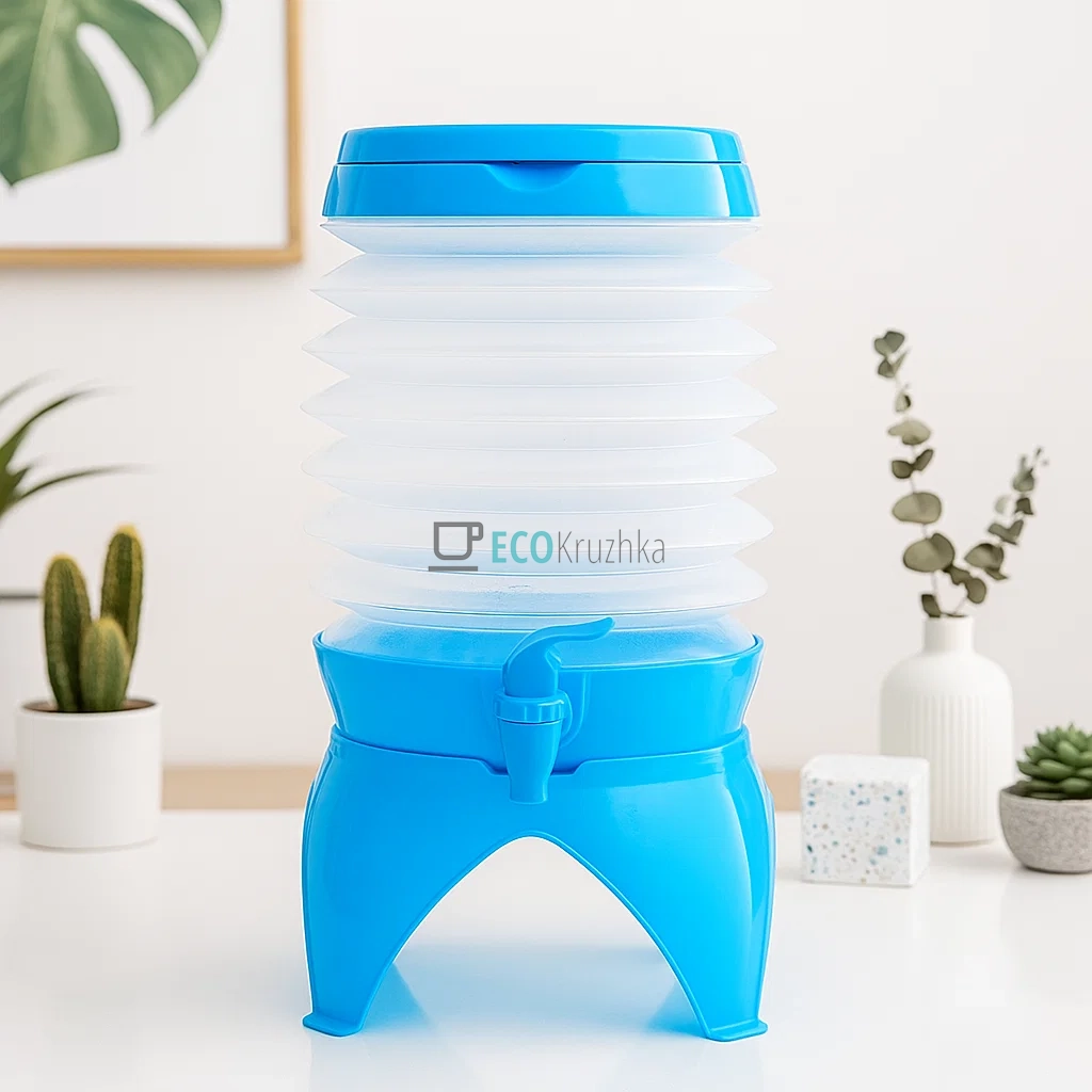 Портативний лимонадник-диспенсер 3,5л з краном для води і напоїв (EB-18425)