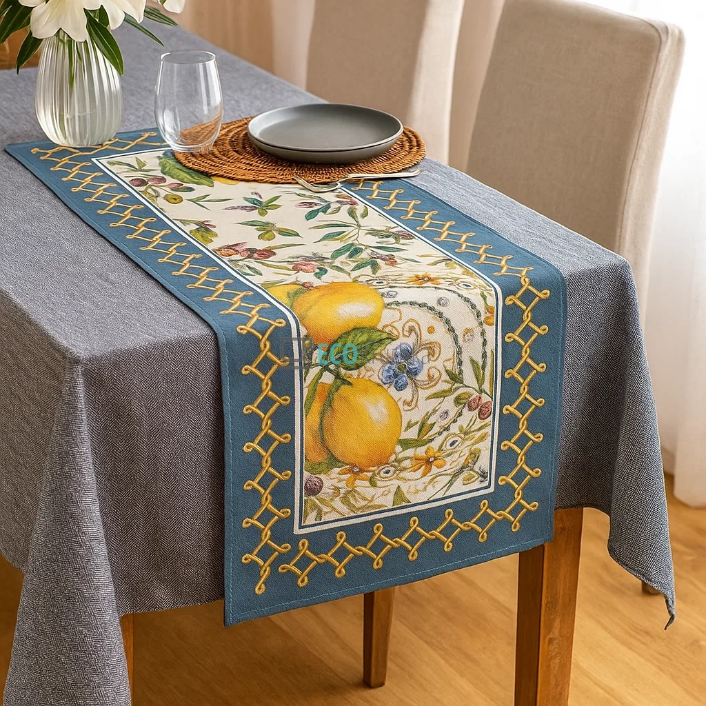 Ранер гобеленовий на стіл Лимони 37 х 100 см (041-37LIMA) Ранер гобеленовий на стіл Лимони 37 х 100 см (041-37LIMA)