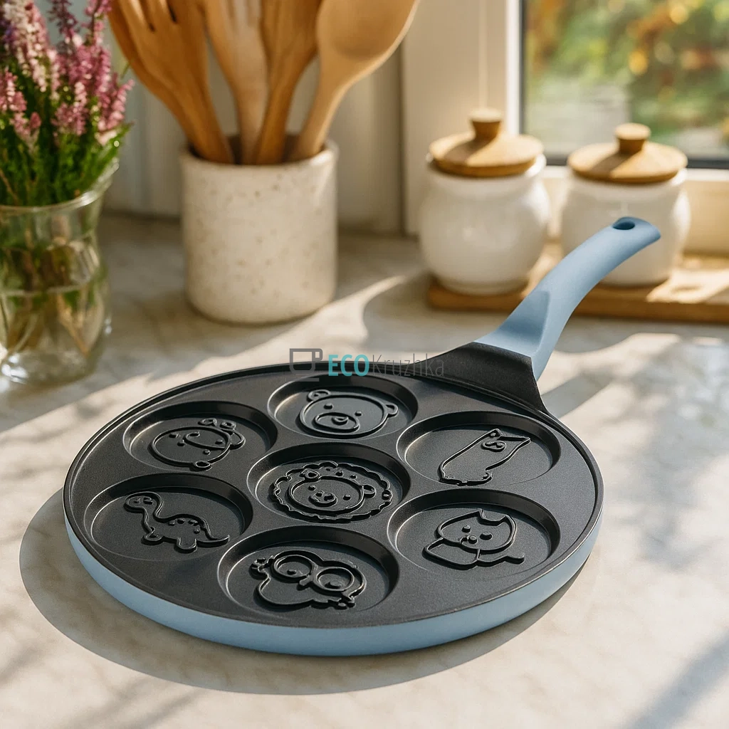 Сковорідка для млинців 26 см смайли для індукційної плити Maestro MR-1222-C Сковорідка для млинців 26 см смайли для індукційної плити Maestro MR-1222-C