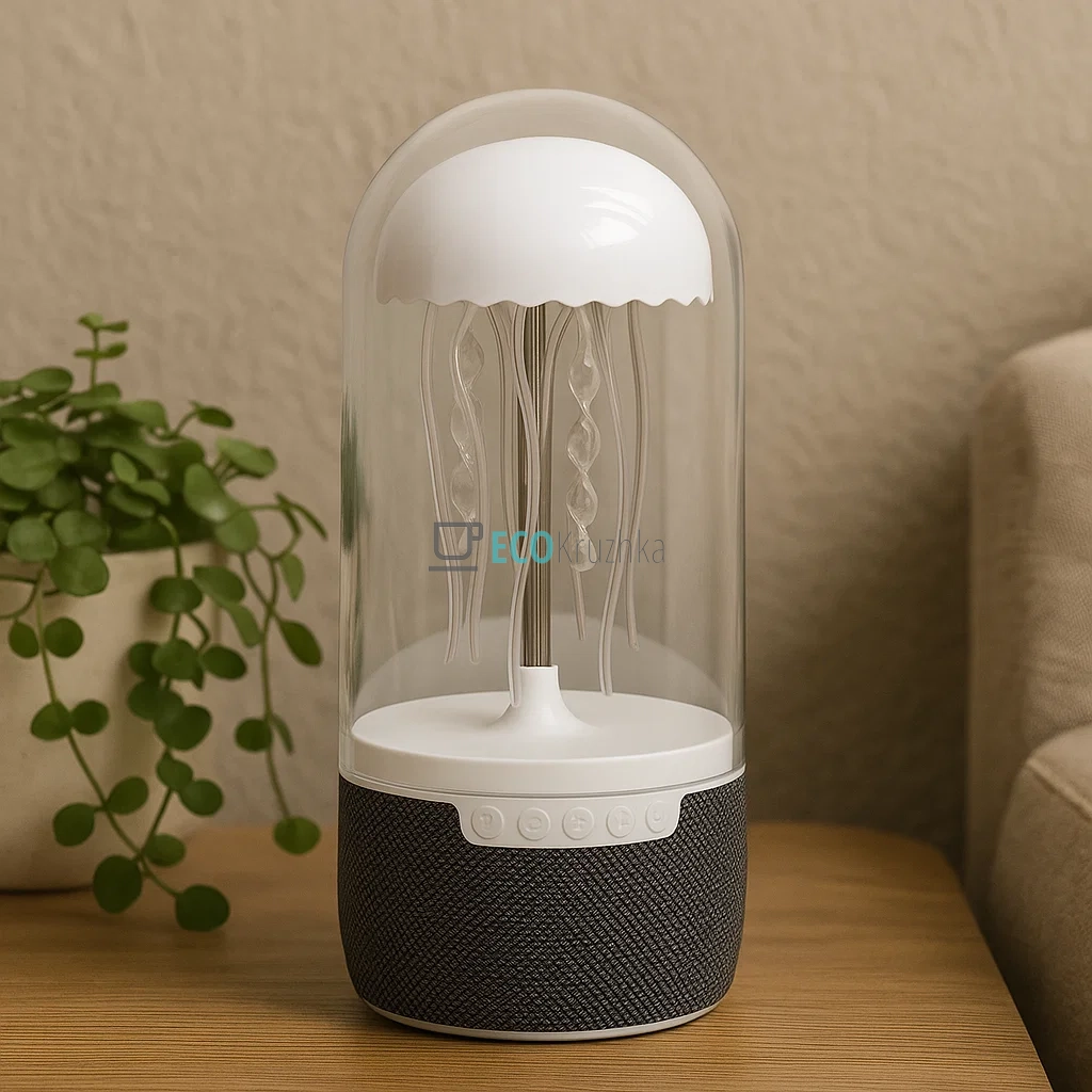 Портативна Bluetooth колонка «Медуза» з RGB підсвічуванням (JU-3089) Портативна Bluetooth колонка «Медуза» з RGB підсвічуванням (JU-3089)