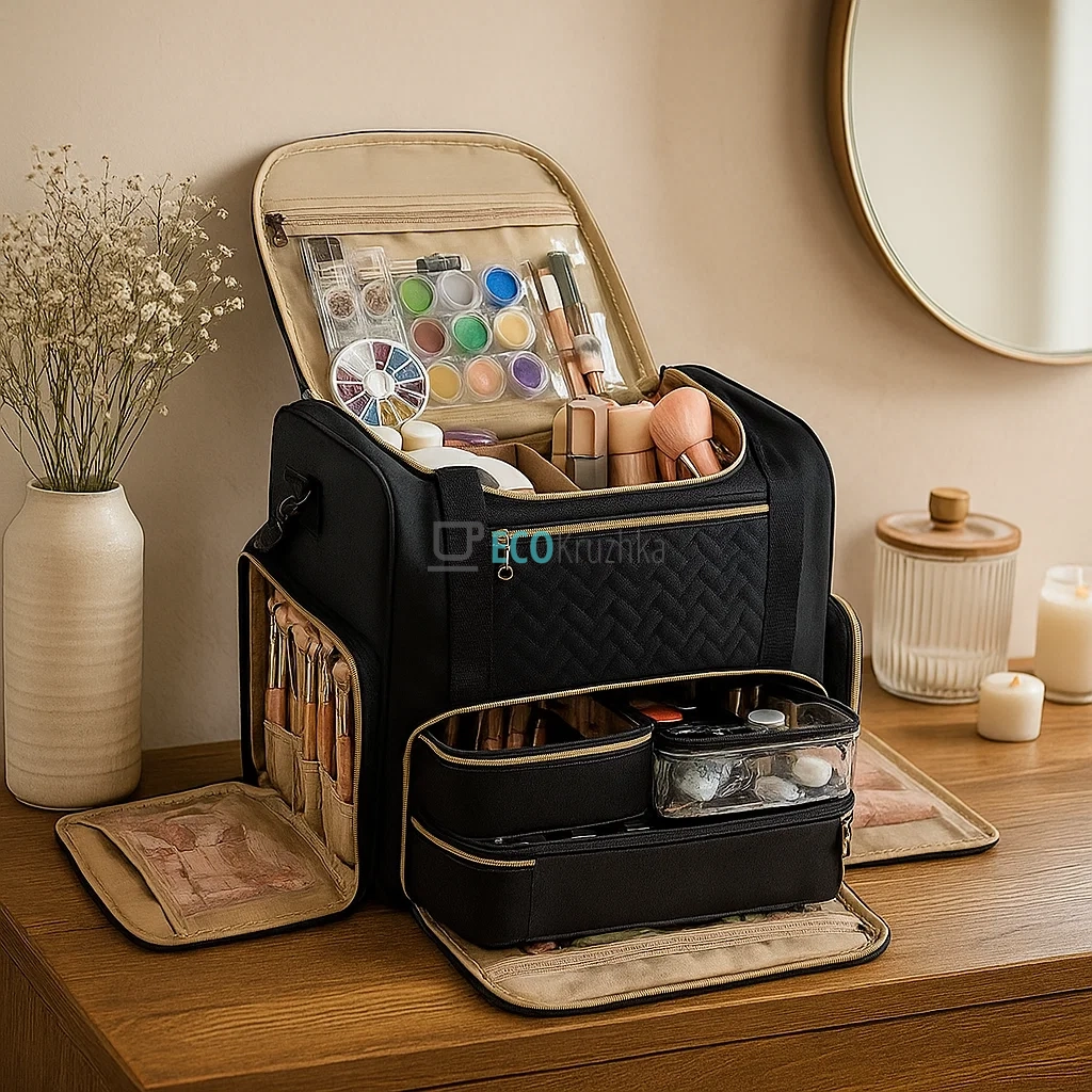 Органайзер‑сумка для косметики (JU-2592) Органайзер‑сумка для косметики (JU-2592)