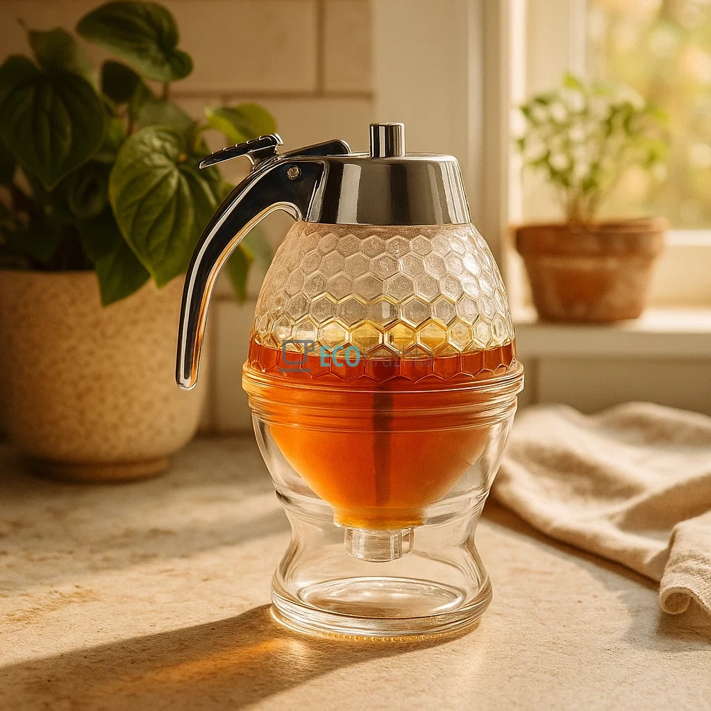 Дозатор‑ємність для меду та соусів 200 мл (JU-3032) Дозатор‑ємність для меду та соусів 200 мл (JU-3032)