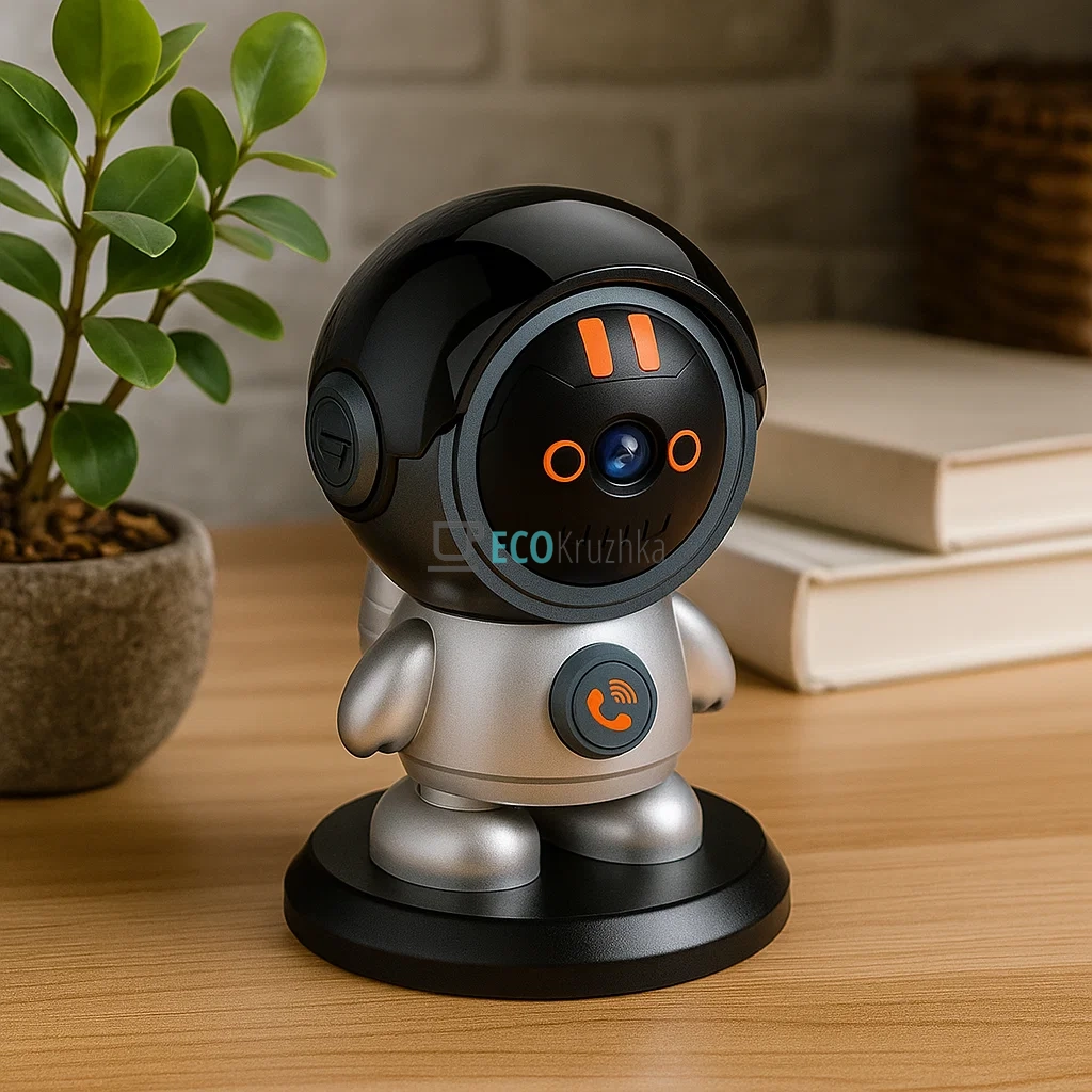 Поворотна Wi-Fi відеоняня-камера Астронавт з датчиком руху (JU-2083) Поворотна Wi-Fi відеоняня-камера Астронавт з датчиком руху (JU-2083)