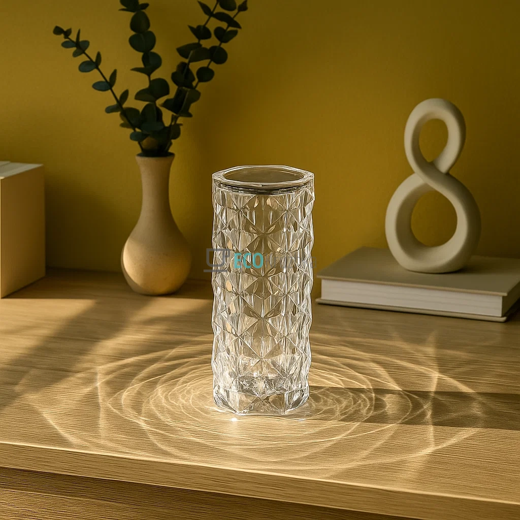 Настільна кришталева лампа «Rose Diamond» (JU-11309) Настільна кришталева лампа «Rose Diamond» (JU-11309)