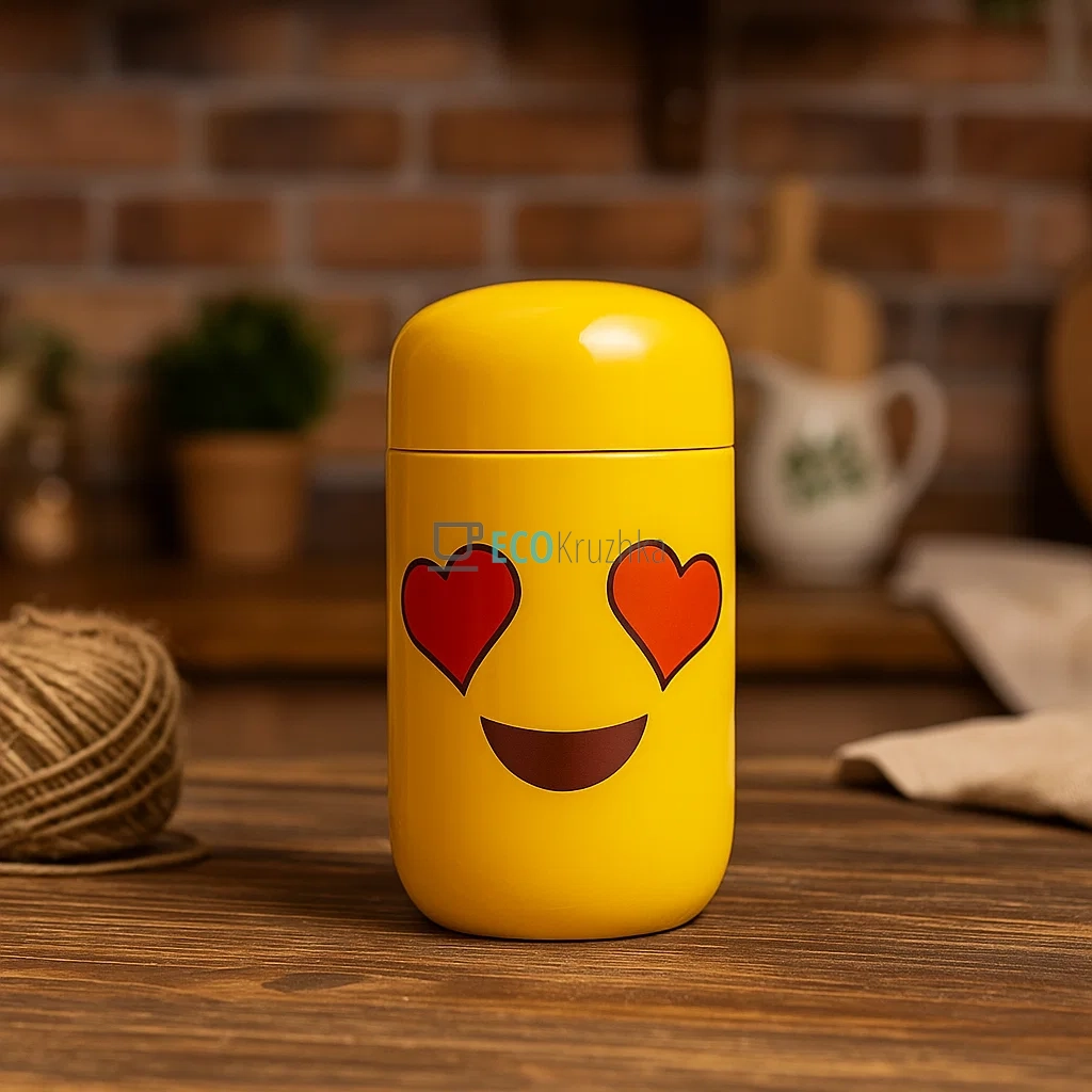 Дитячий термос для їжі 200мл Жовтий (80601-2)