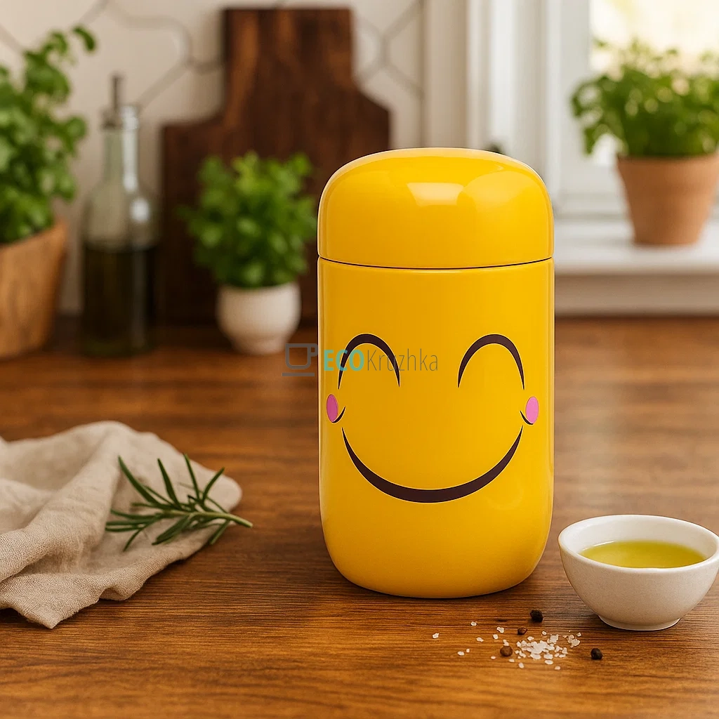 Дитячий термос для їжі 200мл Жовтий (80601-4)