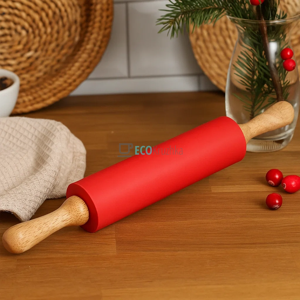 Силіконова качалка 43 см Червоний FRU-847 Силіконова качалка 43 см Червоний FRU-847