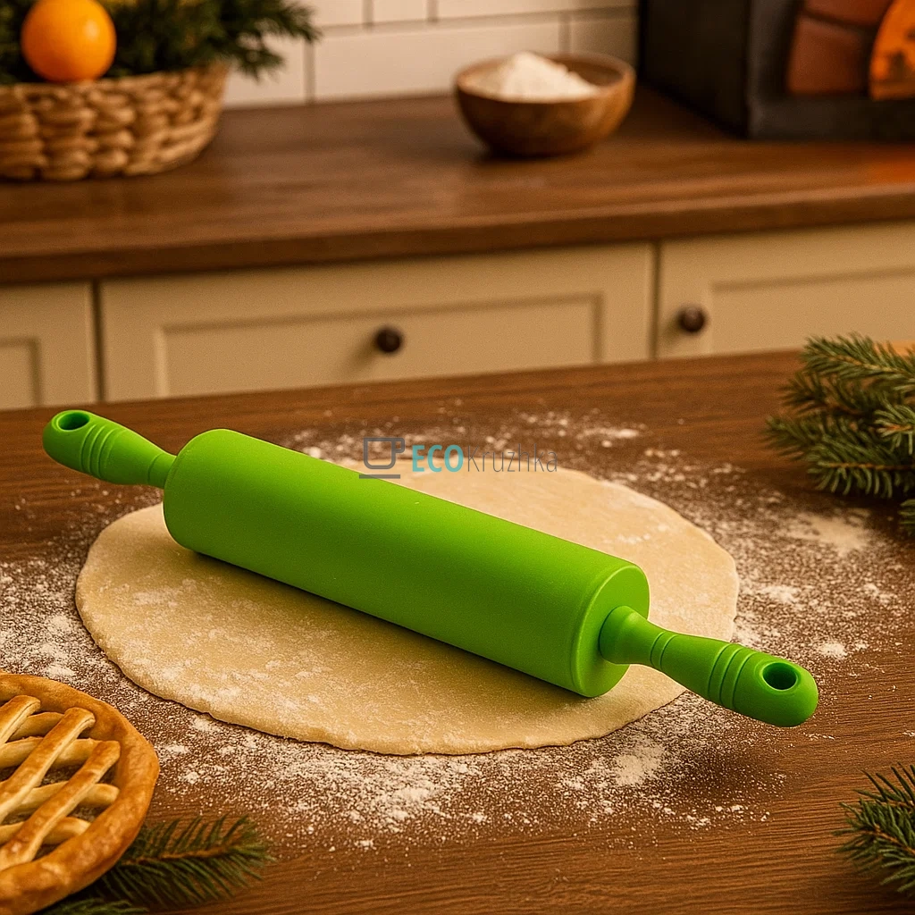 Силіконова качалка 31см (міні) Салатовий EK13476 Силіконова качалка 31см (міні) Салатовий EK13476