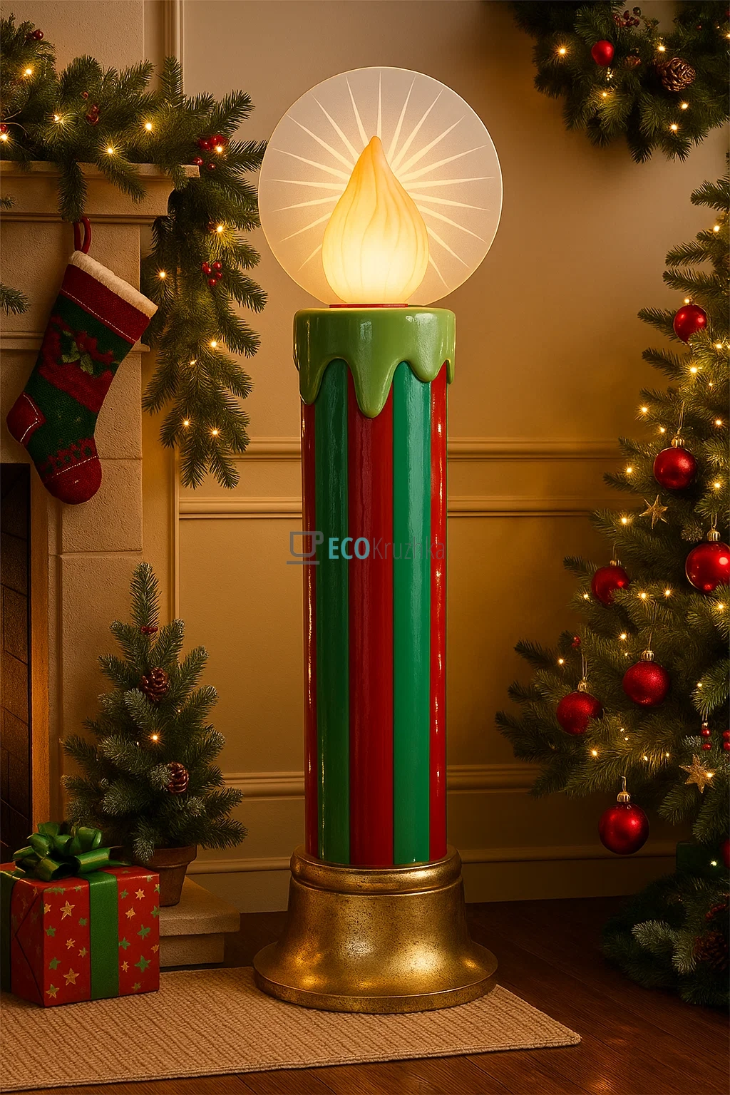 Cвічка LED декоративна 79.5 см на батарейках (838-509) Cвічка LED декоративна 79.5 см на батарейках (838-509)