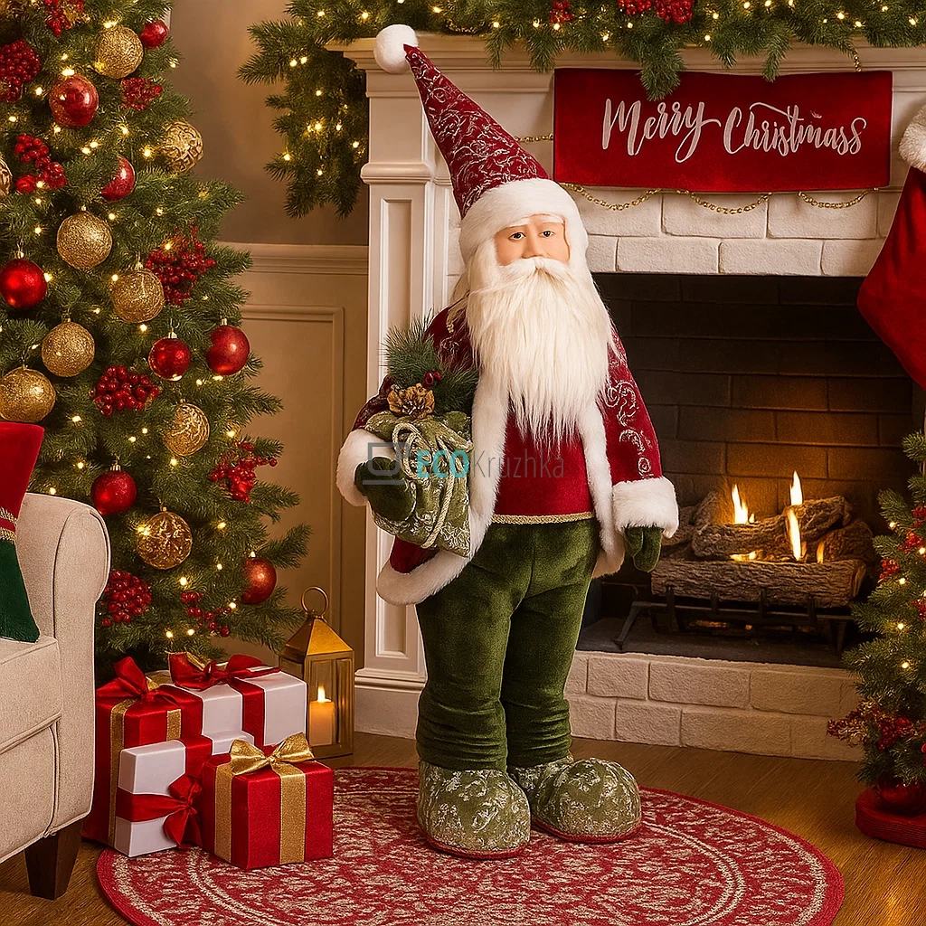 Декоративна фігура Санта 88 см (815-175) Декоративна фігура Санта 88 см (815-175)