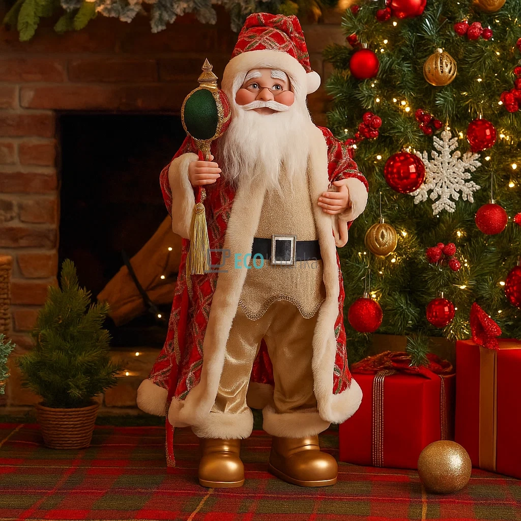 Новорічна музична фігура Санта 60 см (NY14-542) Новорічна музична фігура Санта 60 см (NY14-542)