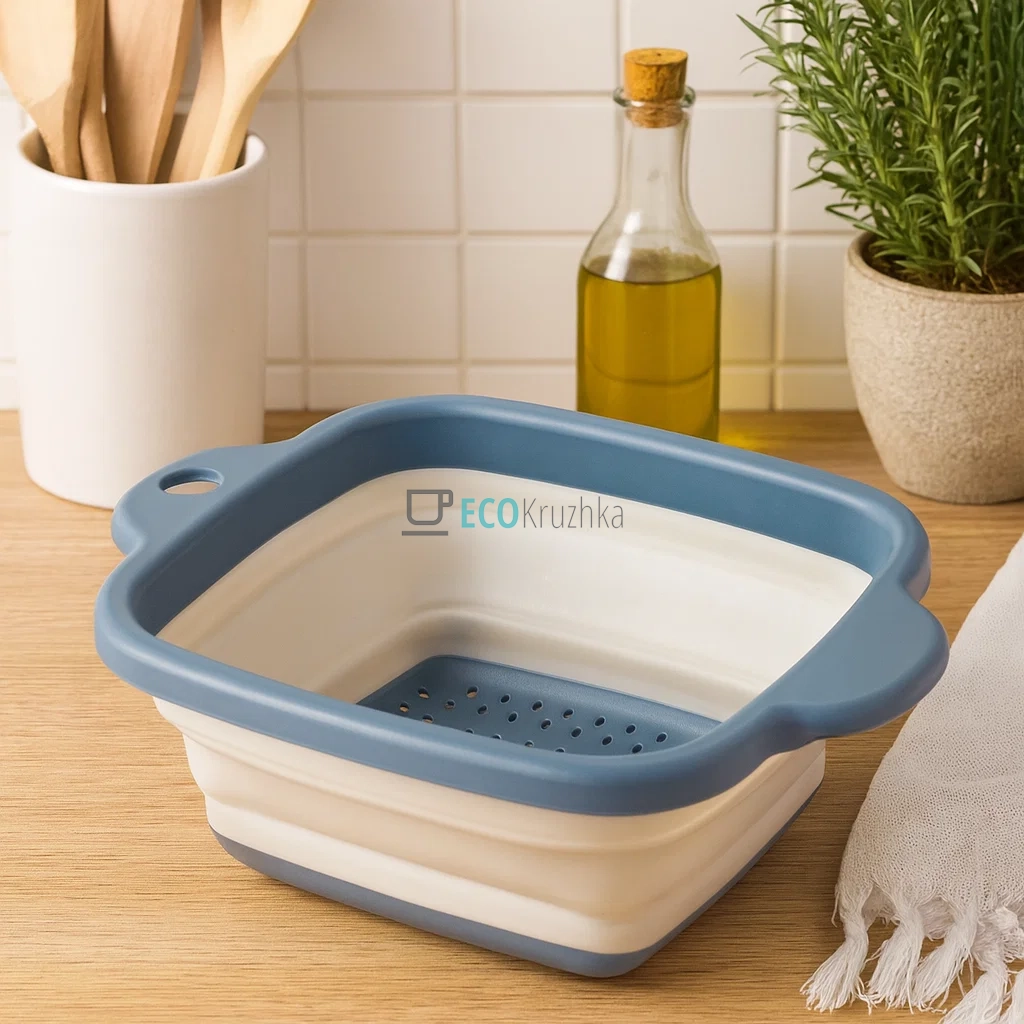 Друшлаг складний 21.8 х 17.8 х 3.8 см Maesrto MR-1189 Друшлаг складний 21.8 х 17.8 х 3.8 см Maesrto MR-1189