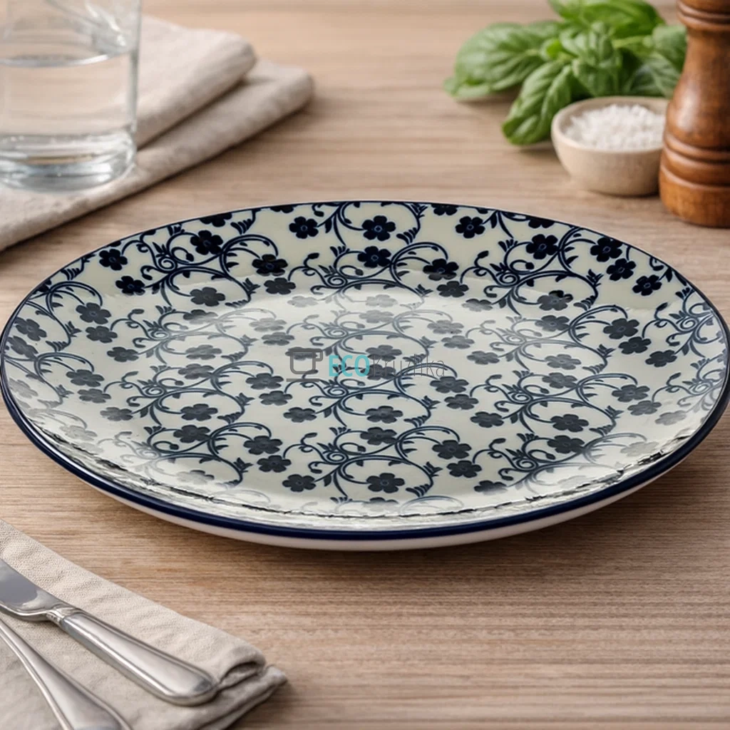 Тарілка керамічна Крістіна 24 см EK СLW-1