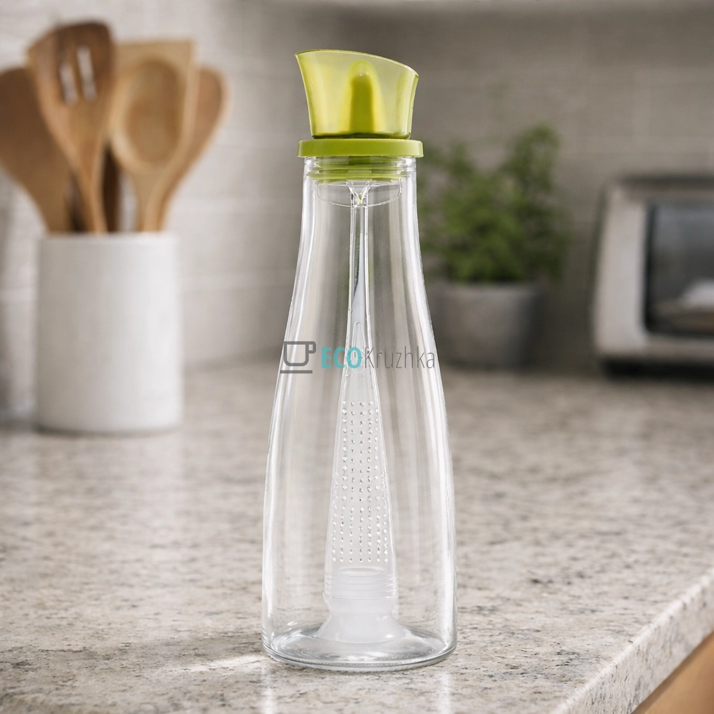 Диспенсер для Олії з ємністю для спецій,приправ 500 мл FRU-117