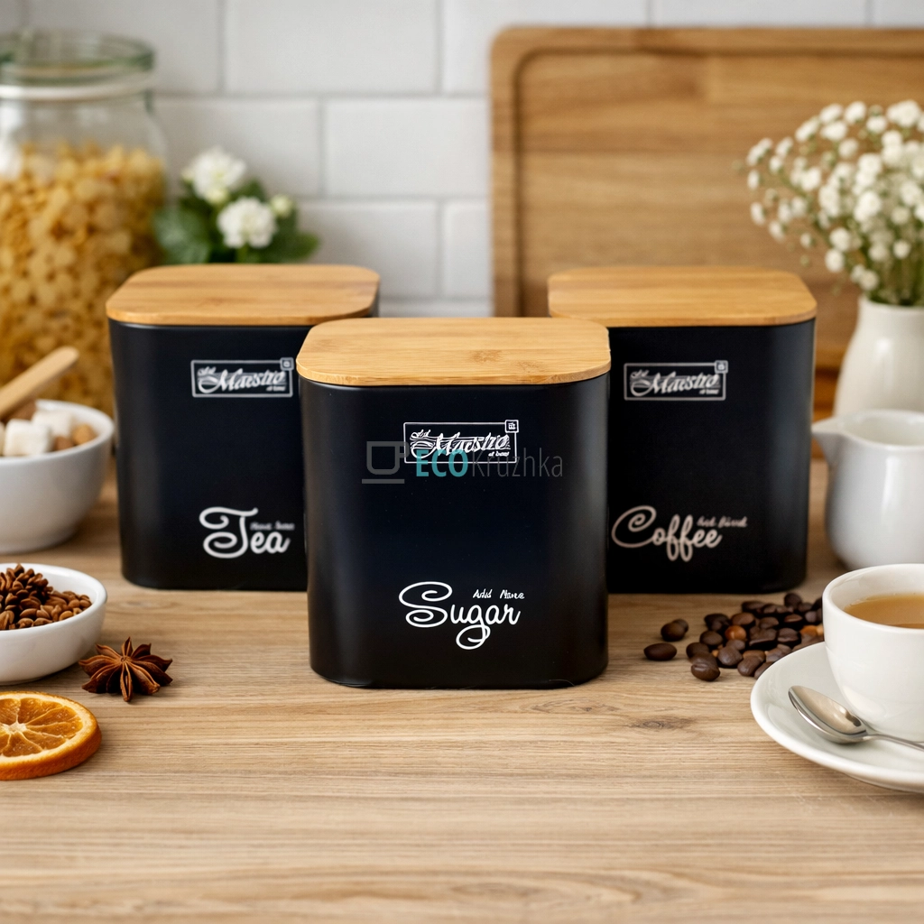 Набір для спецій 3 предмета Maestro MR-1775-3S-BLACK