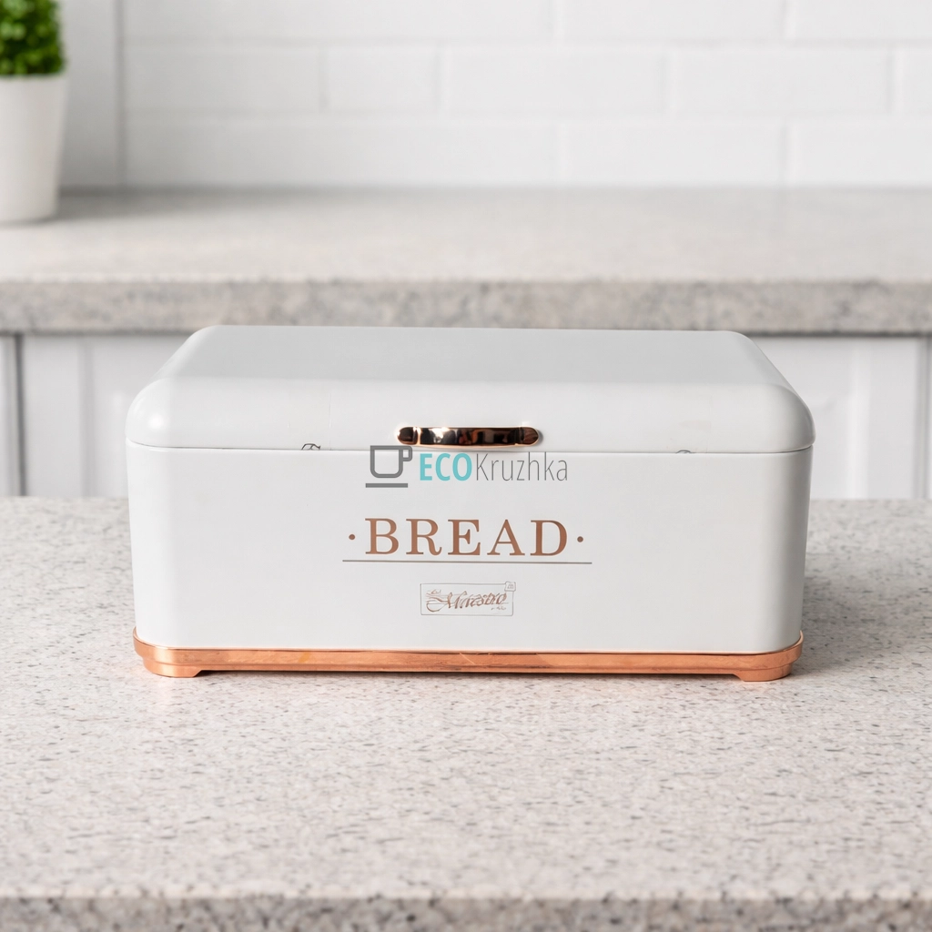 Хлібниця Bread Maestro (345х250х165) Біла MR-1677-CU-W