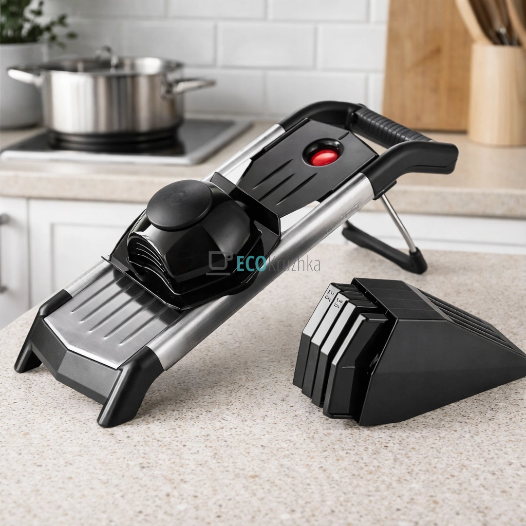 Шатківниця 5 в 1 для овочів металева 40.5 х 13.5 х 14.5 KM-3011