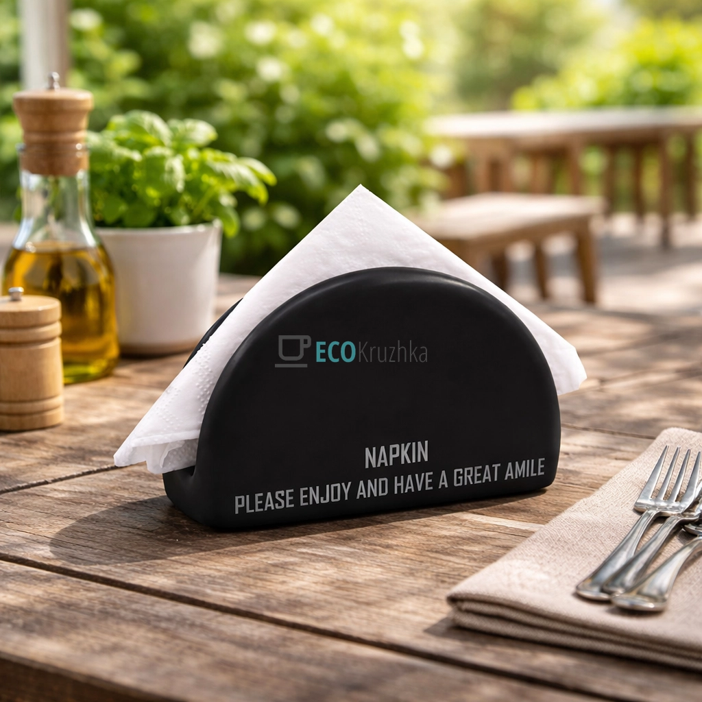 Серветниця 12 х 9 х 4.5 см "Eco style" Maestro MR-20029-44