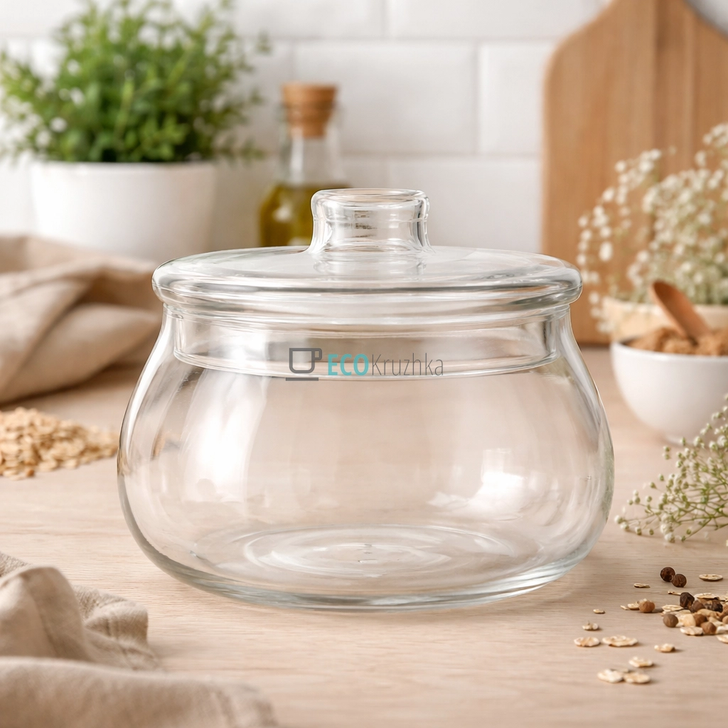 Цукорниця Ardesto, 500 мл, боросилікатне скло (AR2602SP)