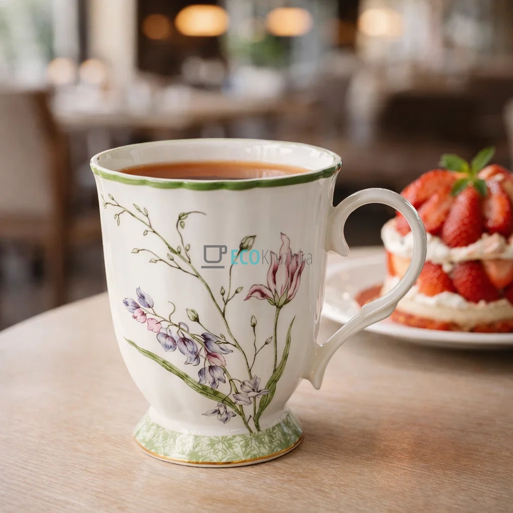 Порцелянова чашка 380 мл Wisteria Garden (498-332)