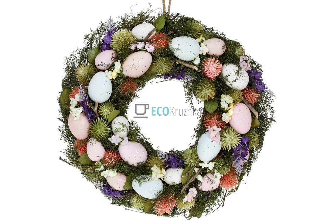 Великодній вінок 35 см (743-877)