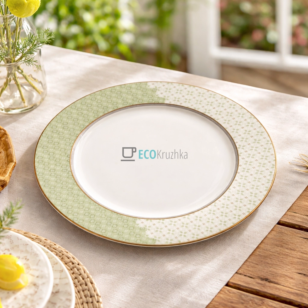 Фарфорова тарілка 26.8 см Wisteria Garden (498-340)