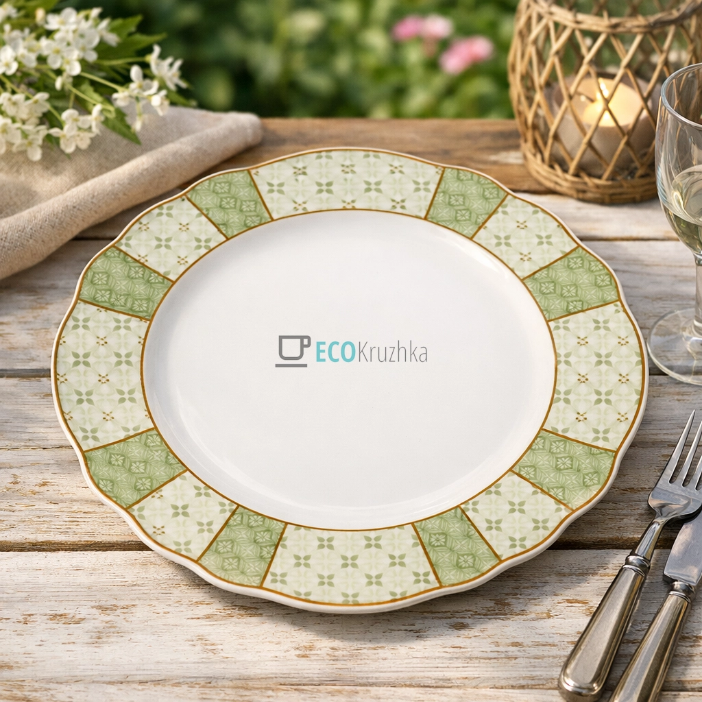 Фарфорова тарілка D20.5 Wisteria Garden (498-334) Фарфорова тарілка D20.5 Wisteria Garden (498-334)