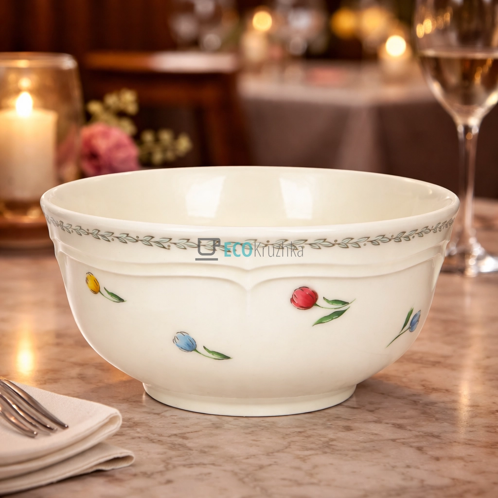 Порцелянова піала 800 мл Vintage Tulip (159-001)