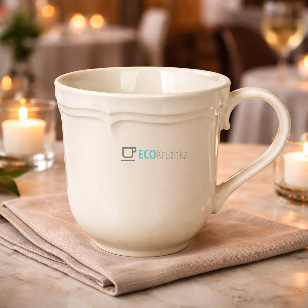 Порцелянова чашка 350 мл Provence Beige (159-009)