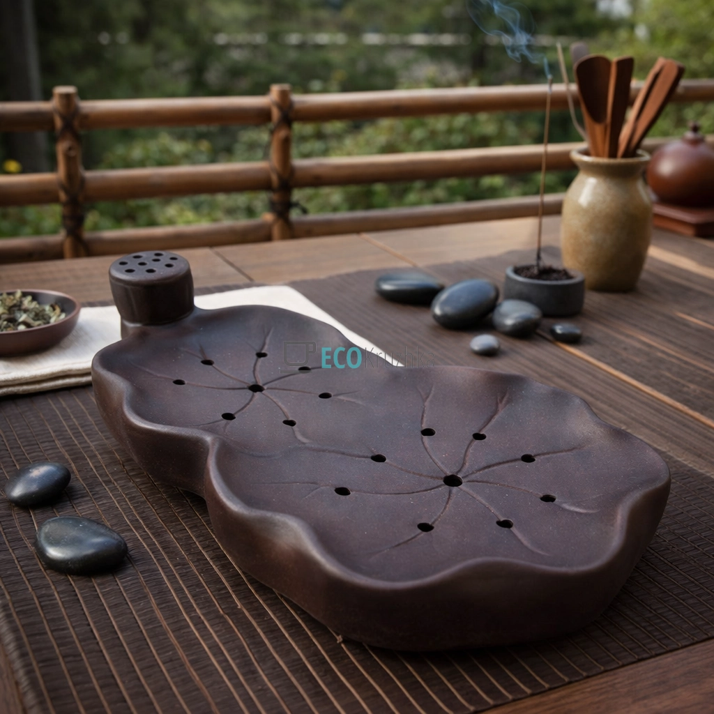 Чабань для чайної церемонії 300 мл “Мальви” темний (TT2578-1)