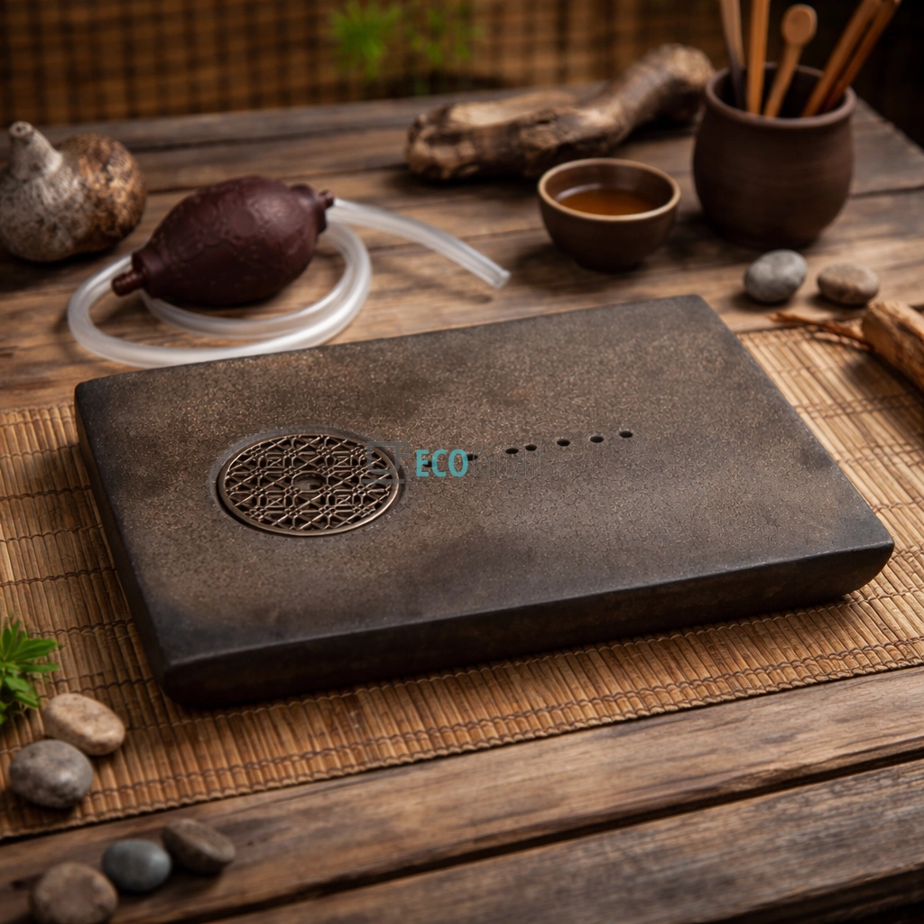 Глиняний чайний столик 27.5 х 18 х 3.5 см "Урумчі" (T0515)