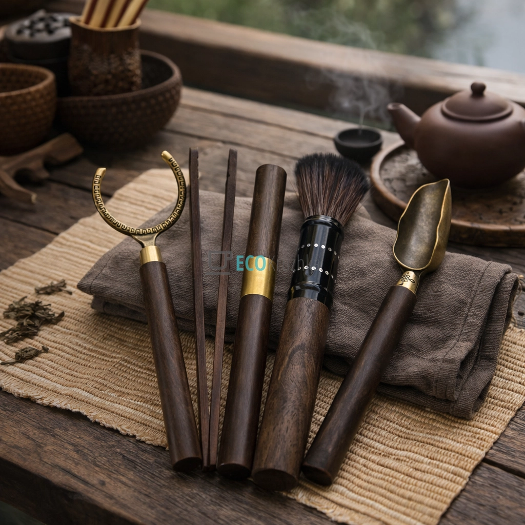 Набір чайних інструментів “Гунфу Ча” 5 предметів (T2701)