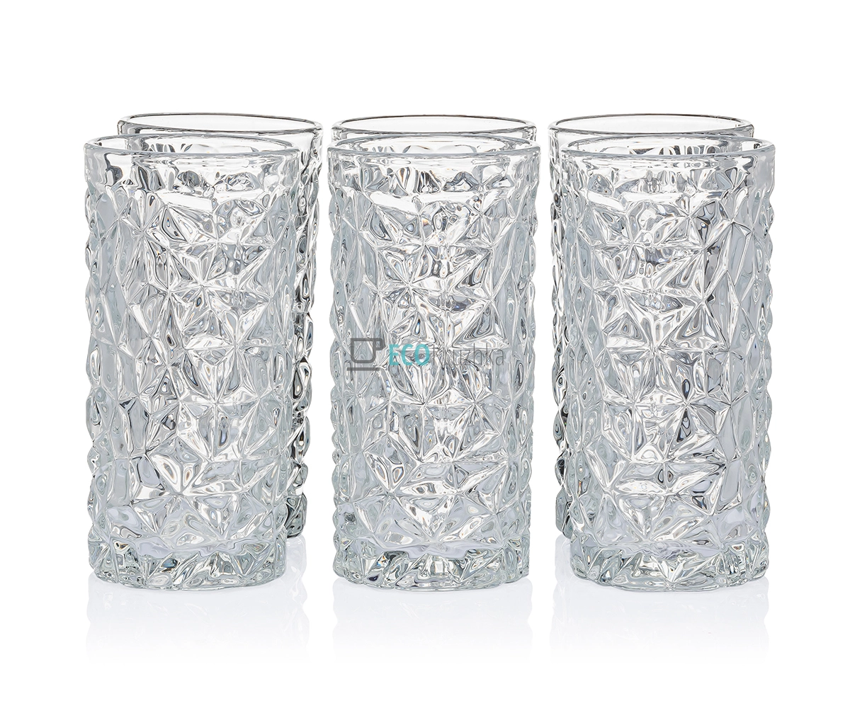 Набір склянок 6шт Glassware 350мл Прозорий 6014BMBH
