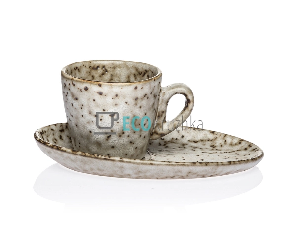 Чашка з блюдцем Норманія 100 мл Olins 101-2325C Чашка з блюдцем Норманія 100 мл Olins 101-2325C