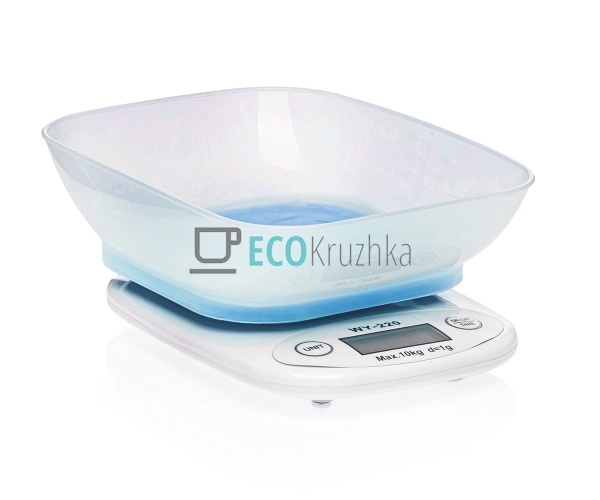 Ваги кухонні до 10 кг Edenberg Блакитний EB-75824 Ваги кухонні до 10 кг Edenberg Блакитний EB-75824