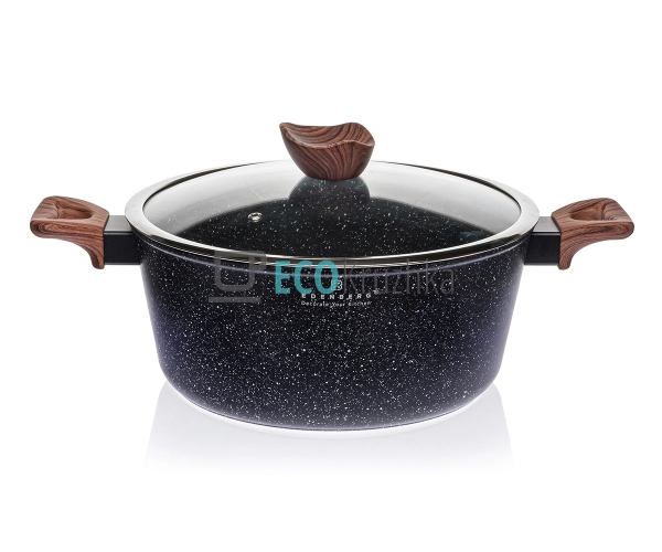 Набір посуду казанів 8 предметів з мармуровим антипригар ... Набір посуду казанів 8 предметів з мармуровим антипригар ...