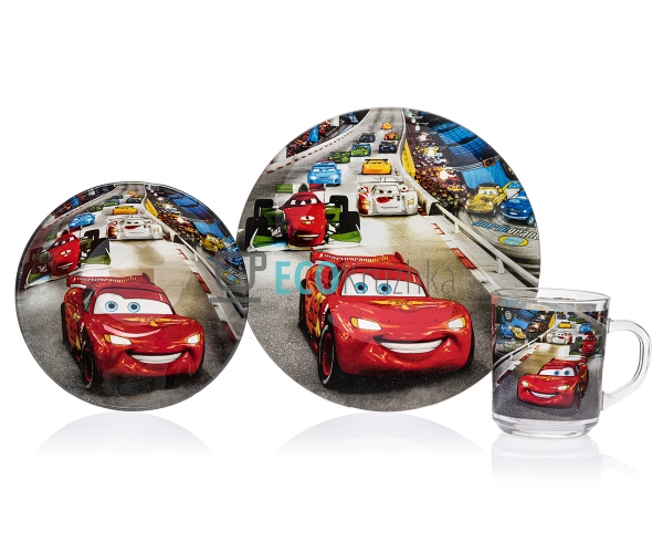 Набір скляного посуду для дітей Маквин Metr + Original E ... Набір скляного посуду для дітей Маквин Metr + Original E ...