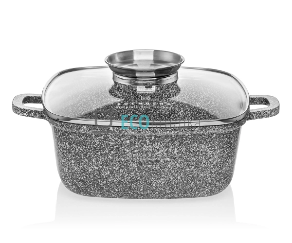 Каструля-казан 6.5 л Edenberg з гранітним покриттям та с ...