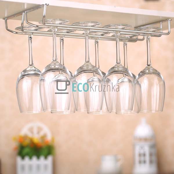 Тримач для келихів подвійний 34*22*7см MH-3545 Тримач для келихів подвійний 34*22*7см MH-3545