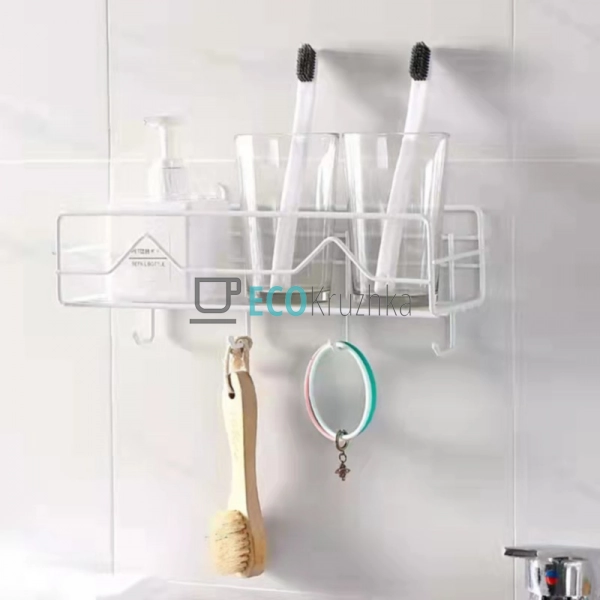 Навісна полиця металева на самоклейкій стрічці 27х11х10 ... Навісна полиця металева на самоклейкій стрічці 27х11х10 ...